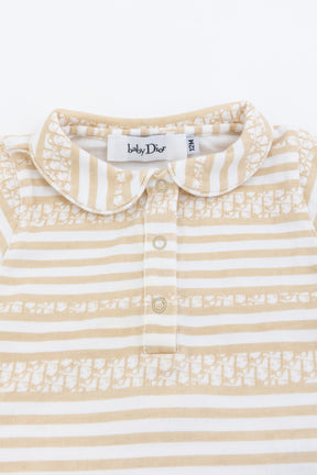 Baby Dior Romper and Socks Set