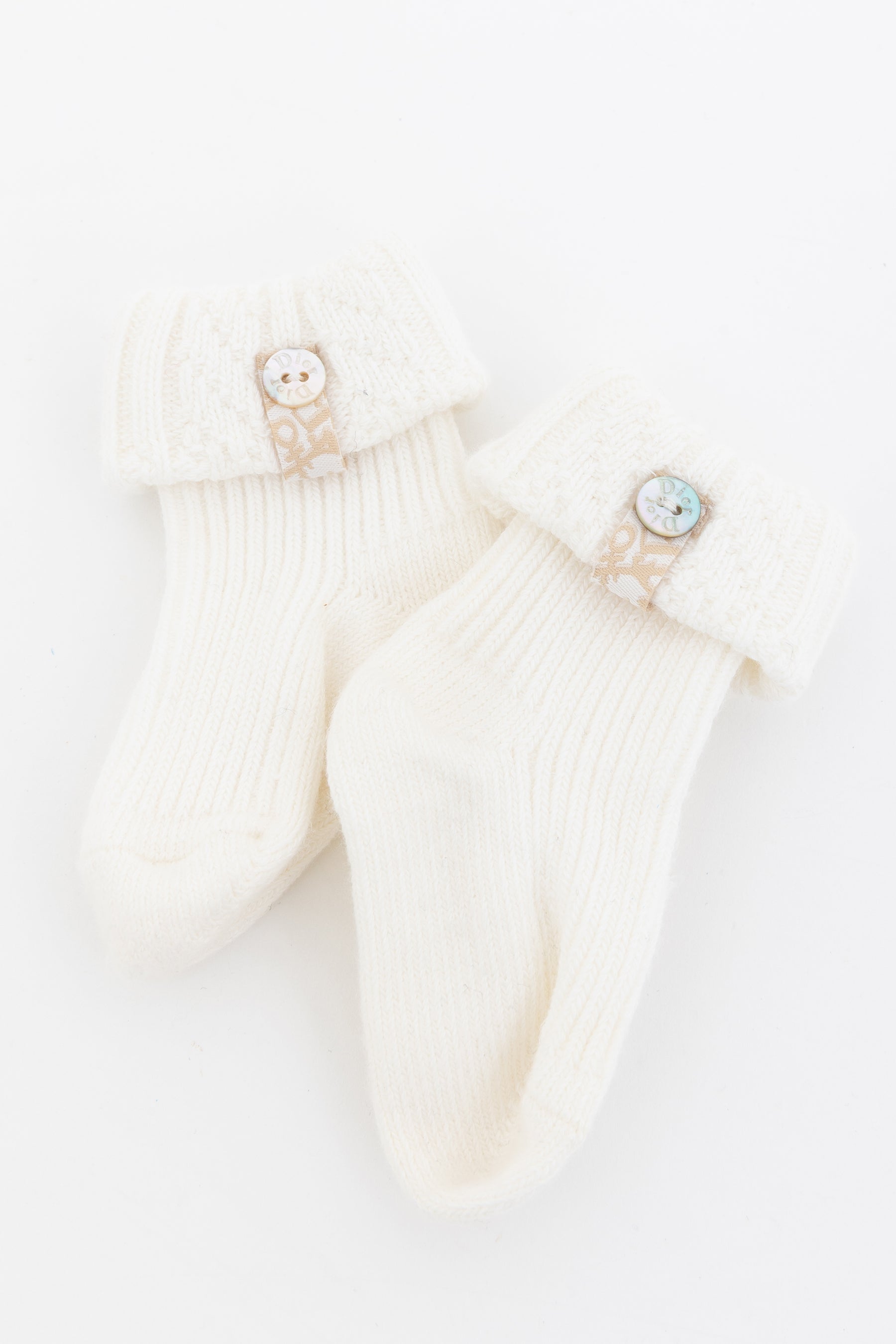 Baby Dior Romper and Socks Set
