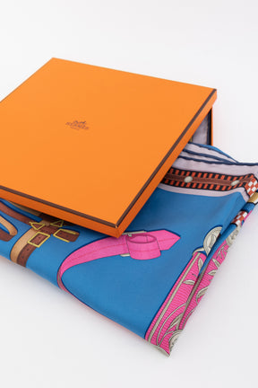 Lettres Équestres Silk Scarf