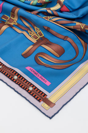 Lettres Équestres Silk Scarf