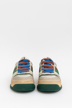 Double Screener Distressed Sneakers