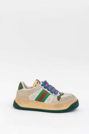 Double Screener Distressed Sneakers