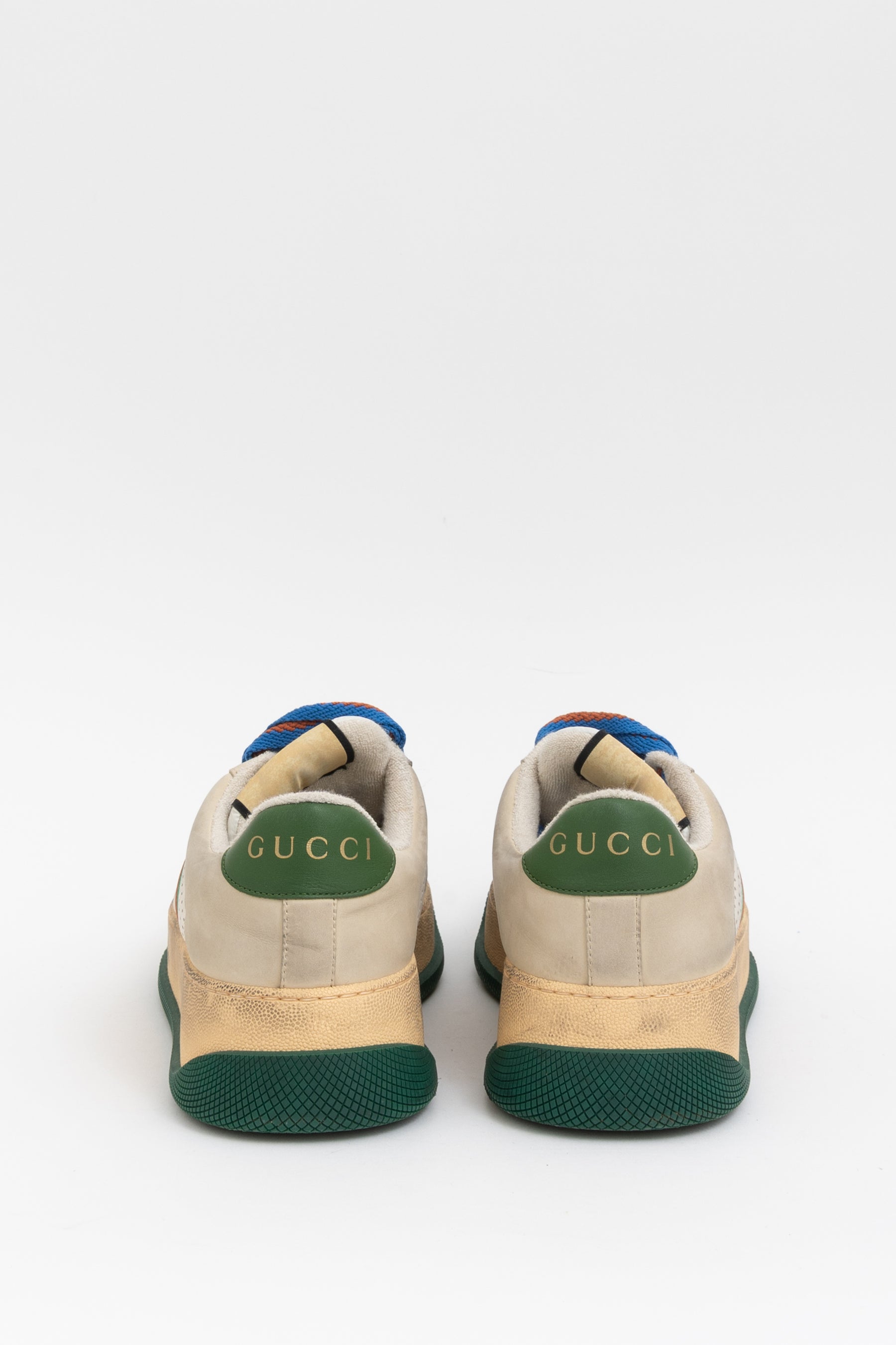 Double Screener Distressed Sneakers