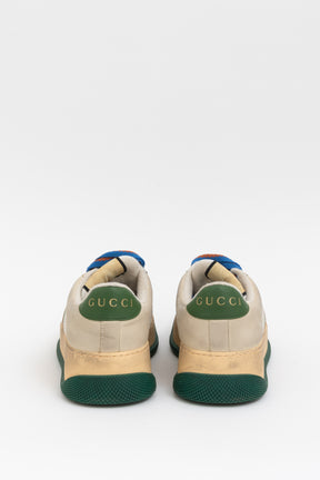 Double Screener Distressed Sneakers