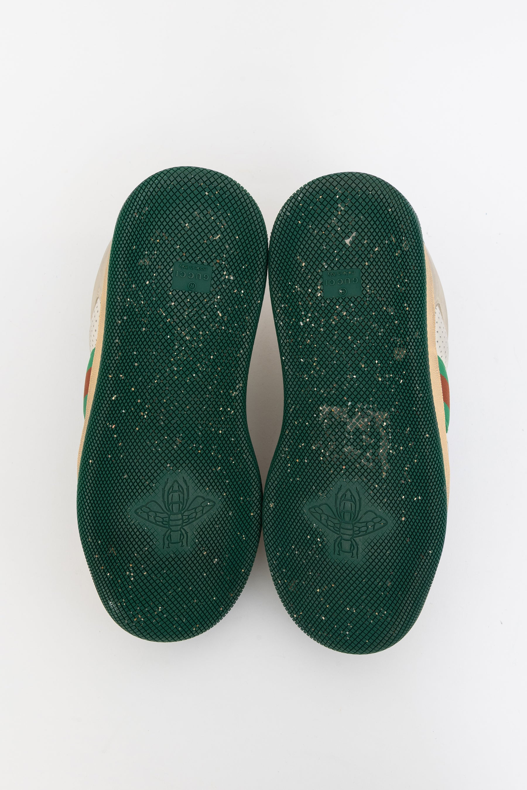 Double Screener Distressed Sneakers