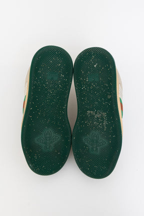 Double Screener Distressed Sneakers