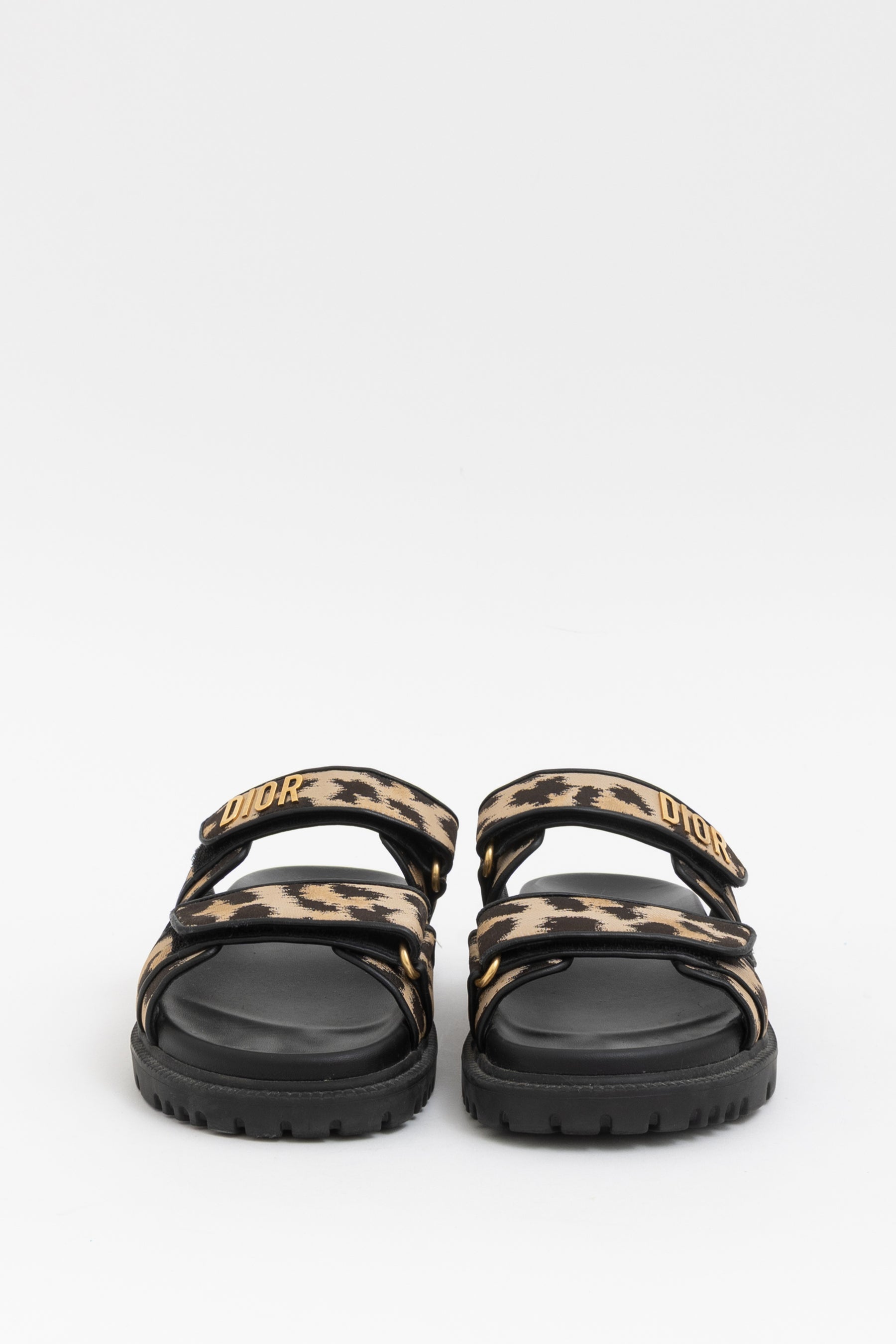 Dioract Mizza Leopard Print Sandals