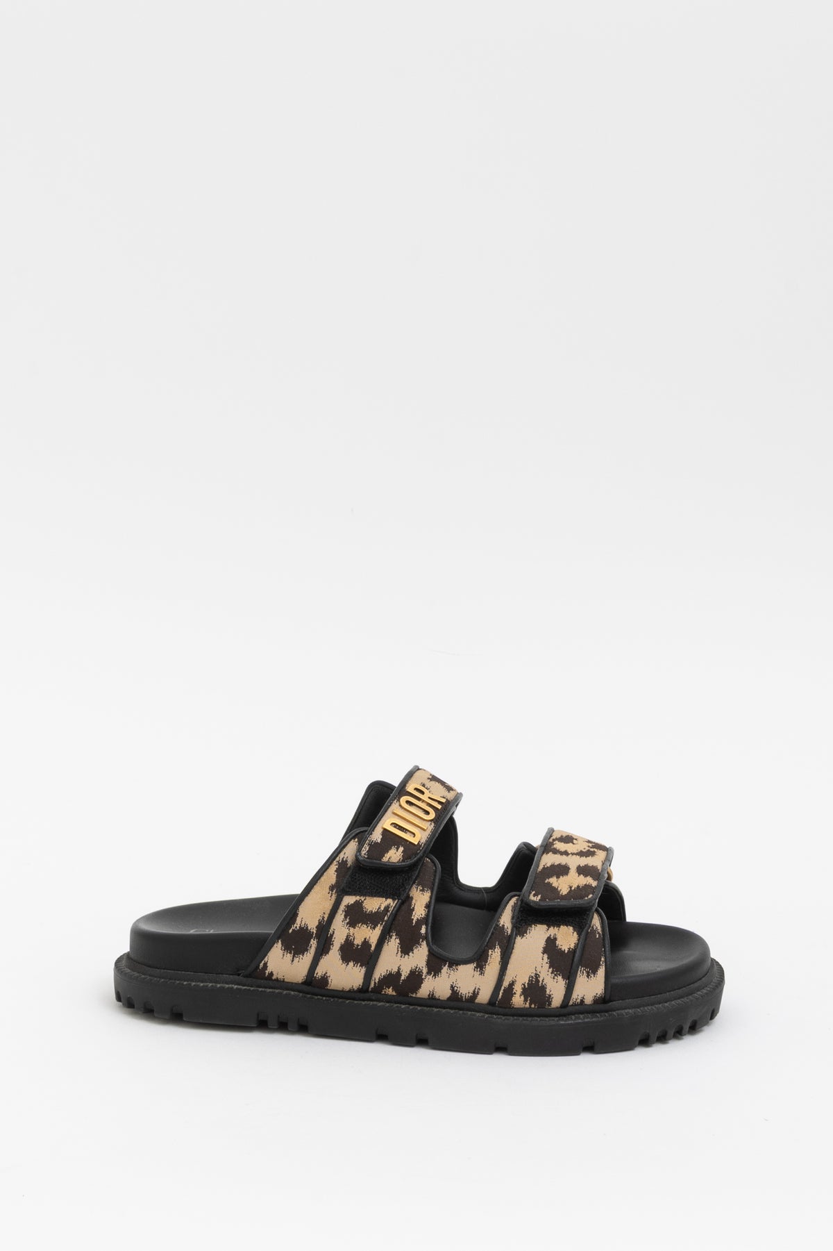 Dioract Mizza Leopard Print Sandals