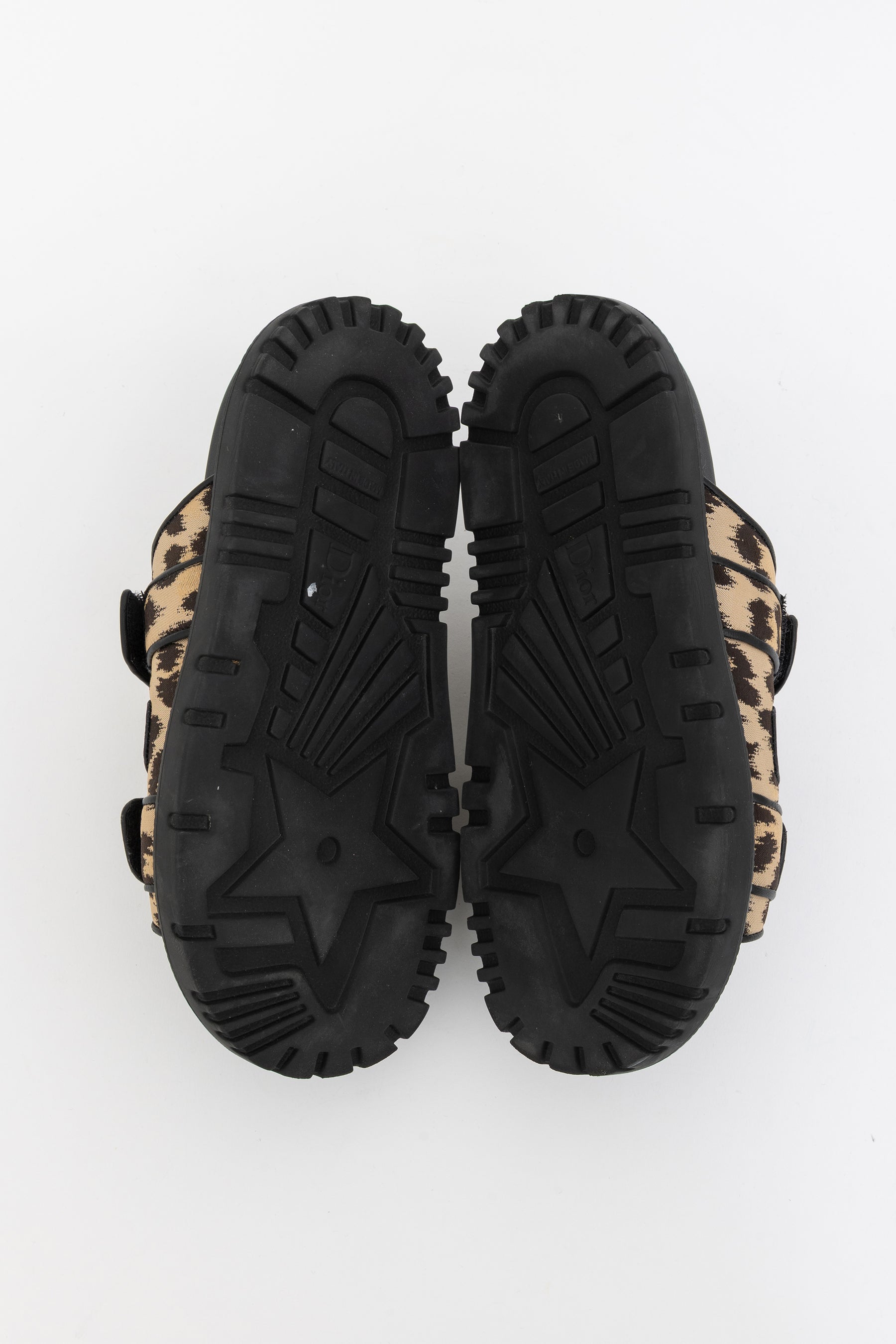 Dioract Mizza Leopard Print Sandals