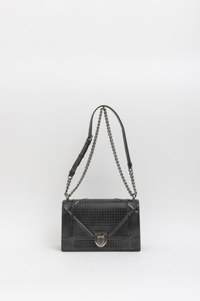 Medium Micro-Cannage Diorama Flap Bag