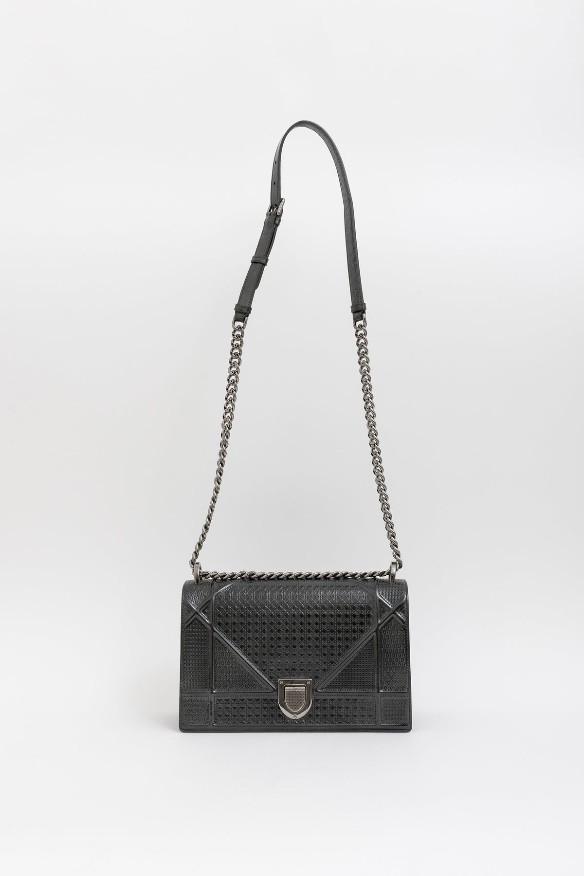 Medium Micro-Cannage Diorama Flap Bag