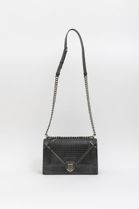 Medium Micro-Cannage Diorama Flap Bag