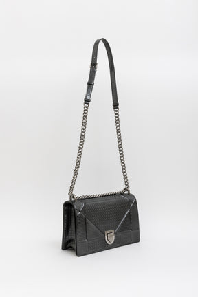 Medium Micro-Cannage Diorama Flap Bag