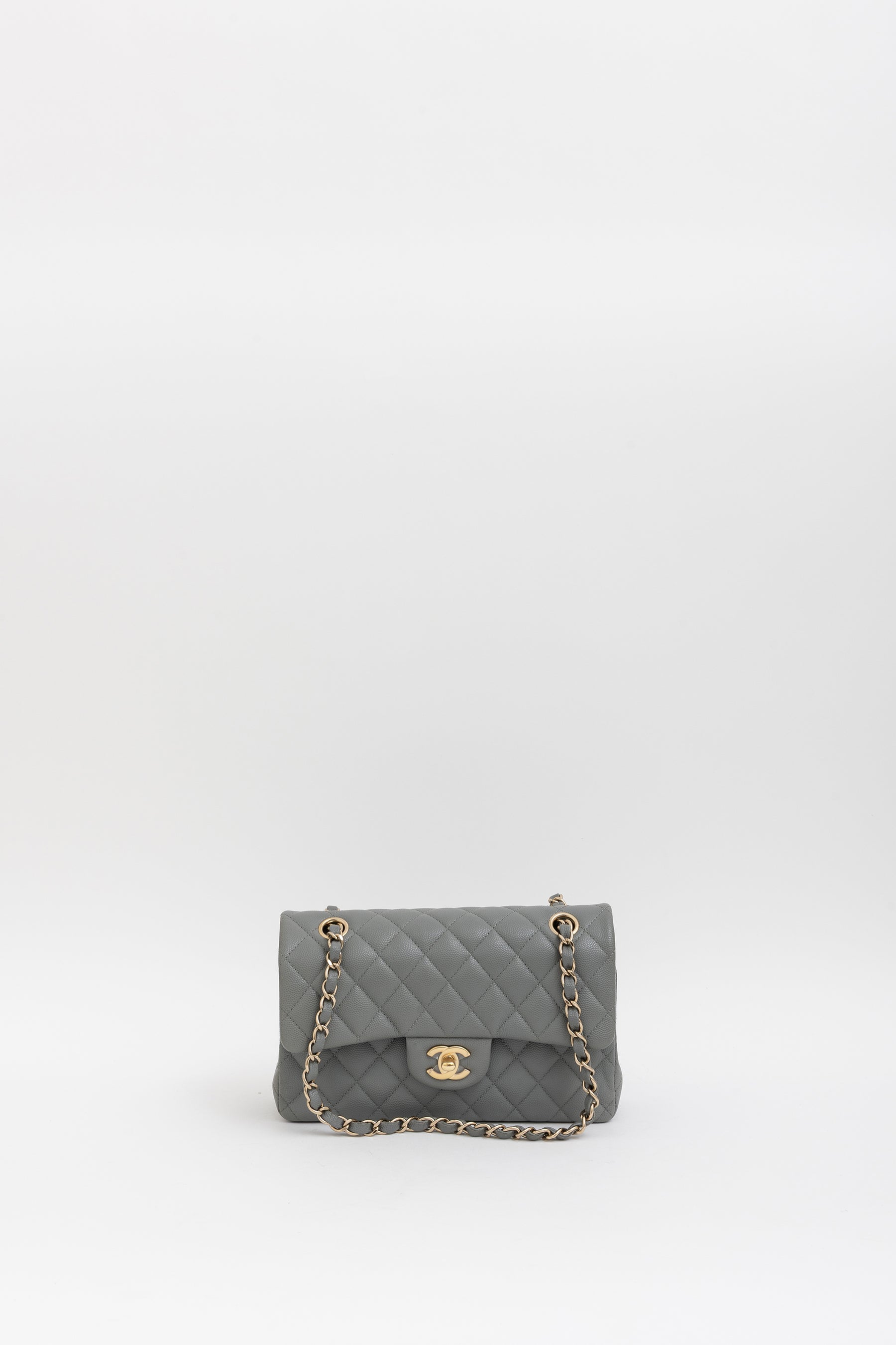 Small Double Flap Classic Handbag