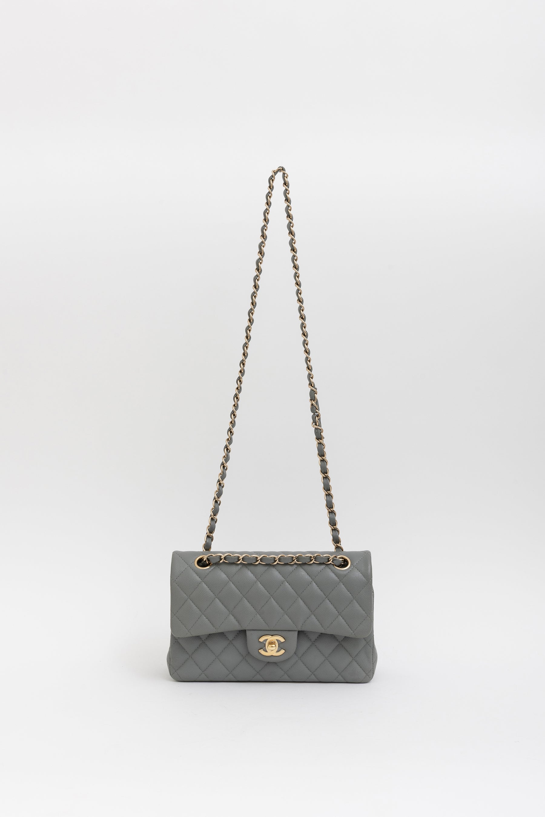 Small Double Flap Classic Handbag