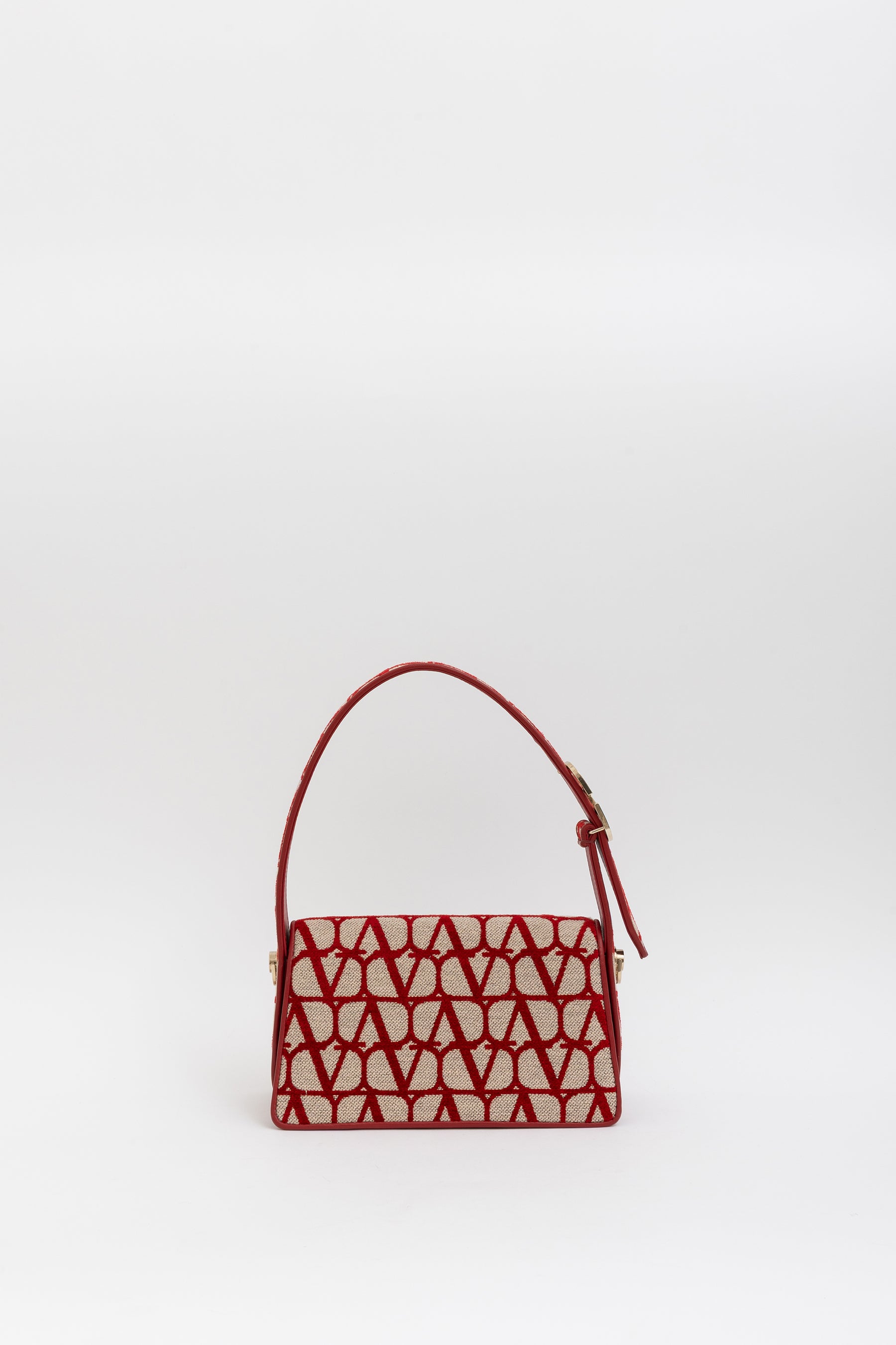 Small La Petite Deuxième Shoulder Bag in Toile Iconographe