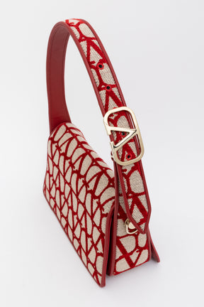 Small La Petite Deuxième Shoulder Bag in Toile Iconographe