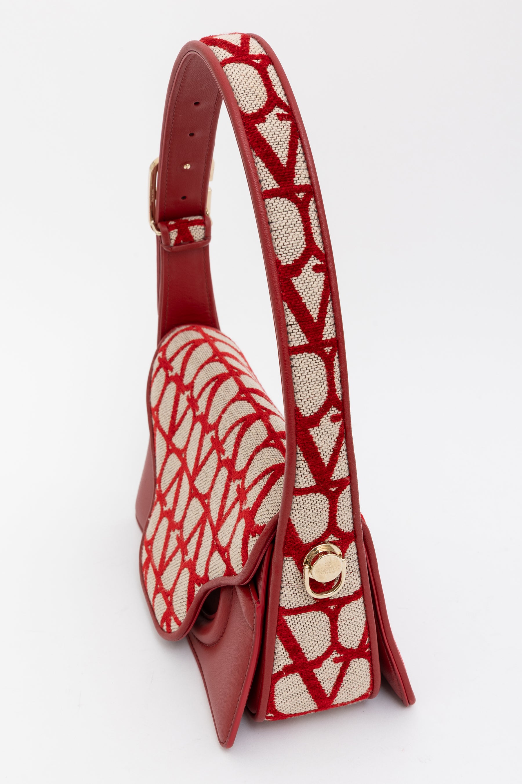 Small La Petite Deuxième Shoulder Bag in Toile Iconographe