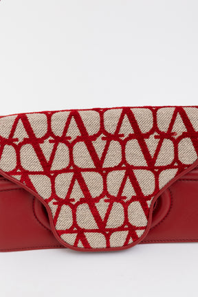 Small La Petite Deuxième Shoulder Bag in Toile Iconographe