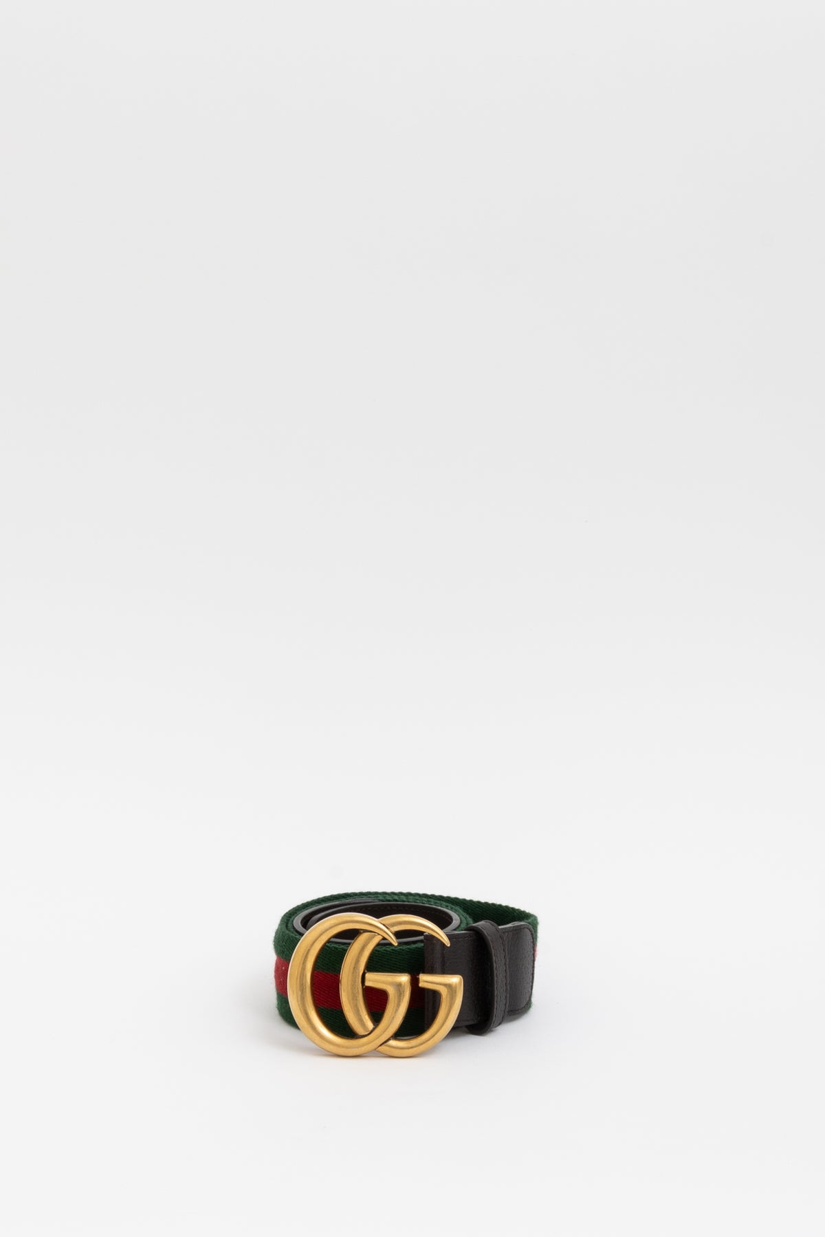 Web Canvas Marmont Double G Belt