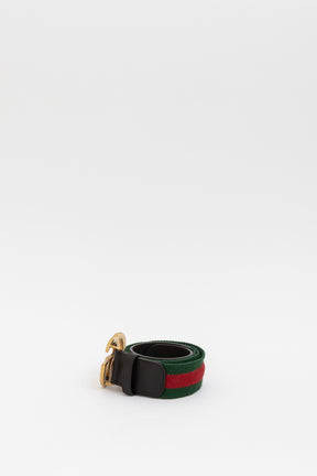 Web Canvas Marmont Double G Belt
