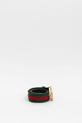 Web Canvas Marmont Double G Belt