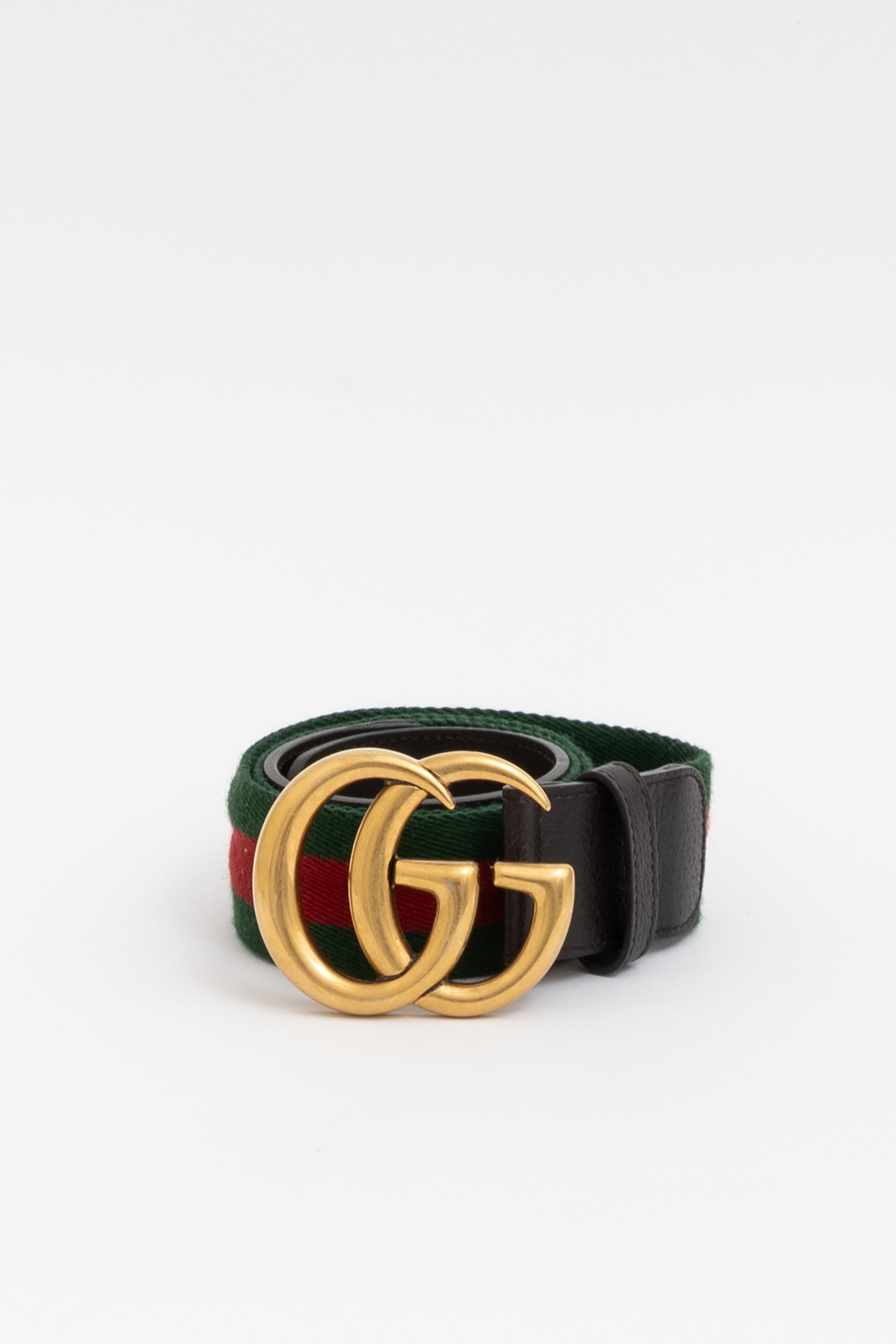 Web Canvas Marmont Double G Belt