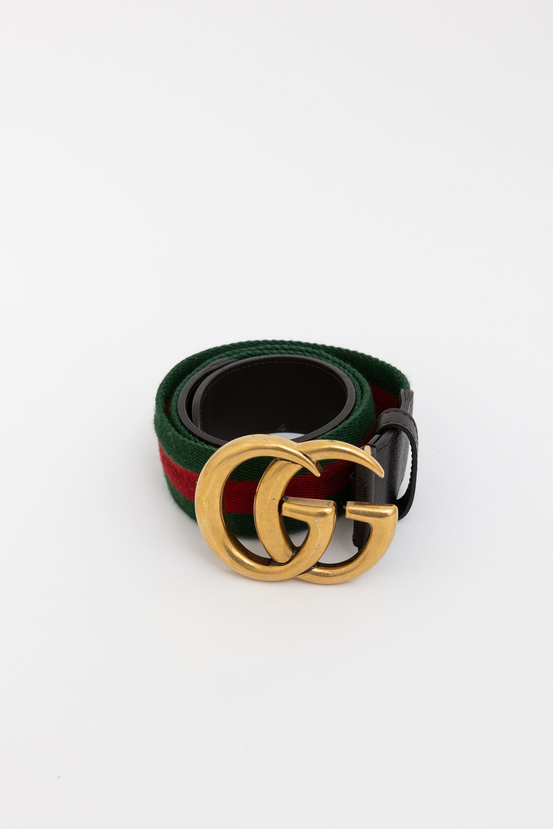Web Canvas Marmont Double G Belt