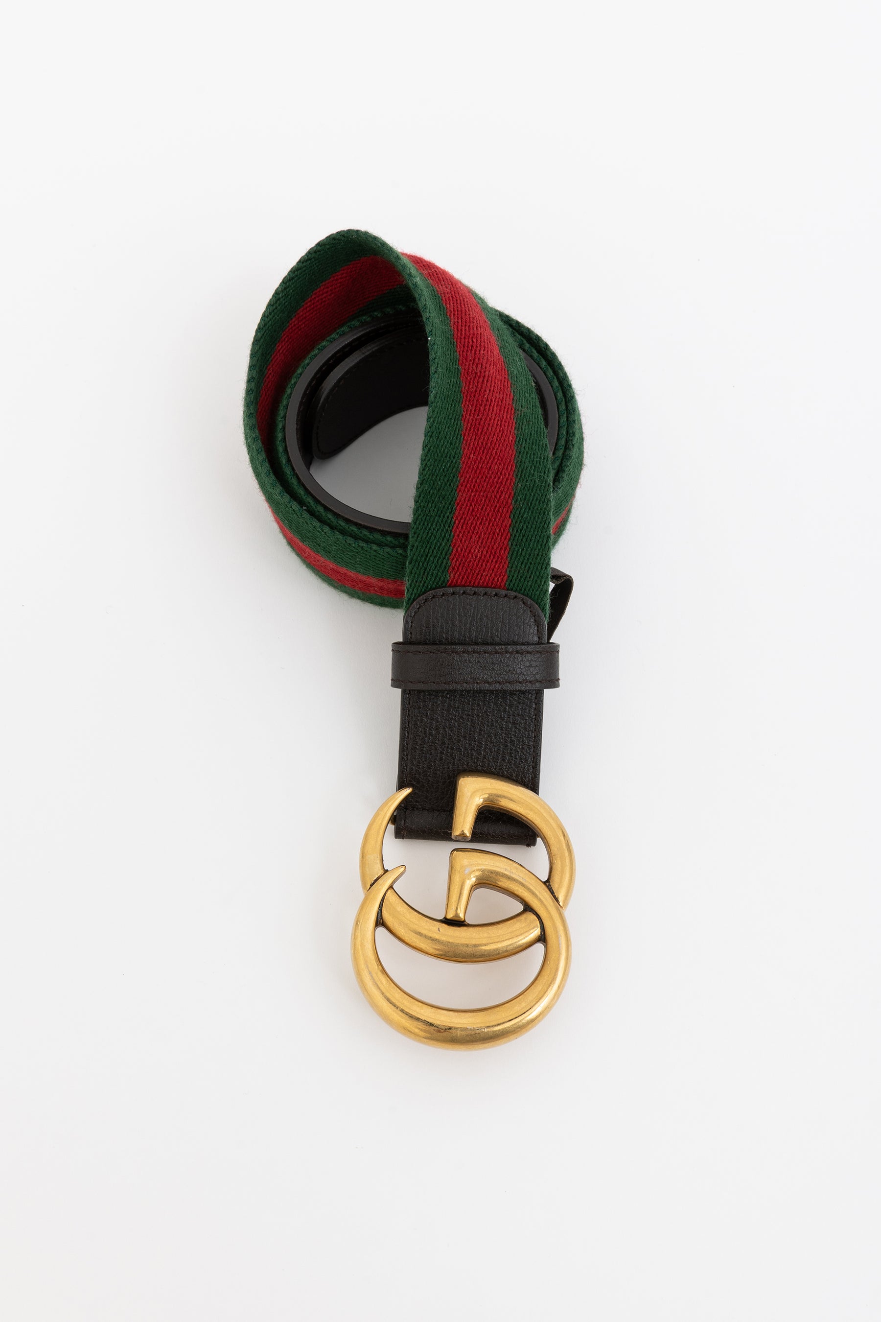 Web Canvas Marmont Double G Belt