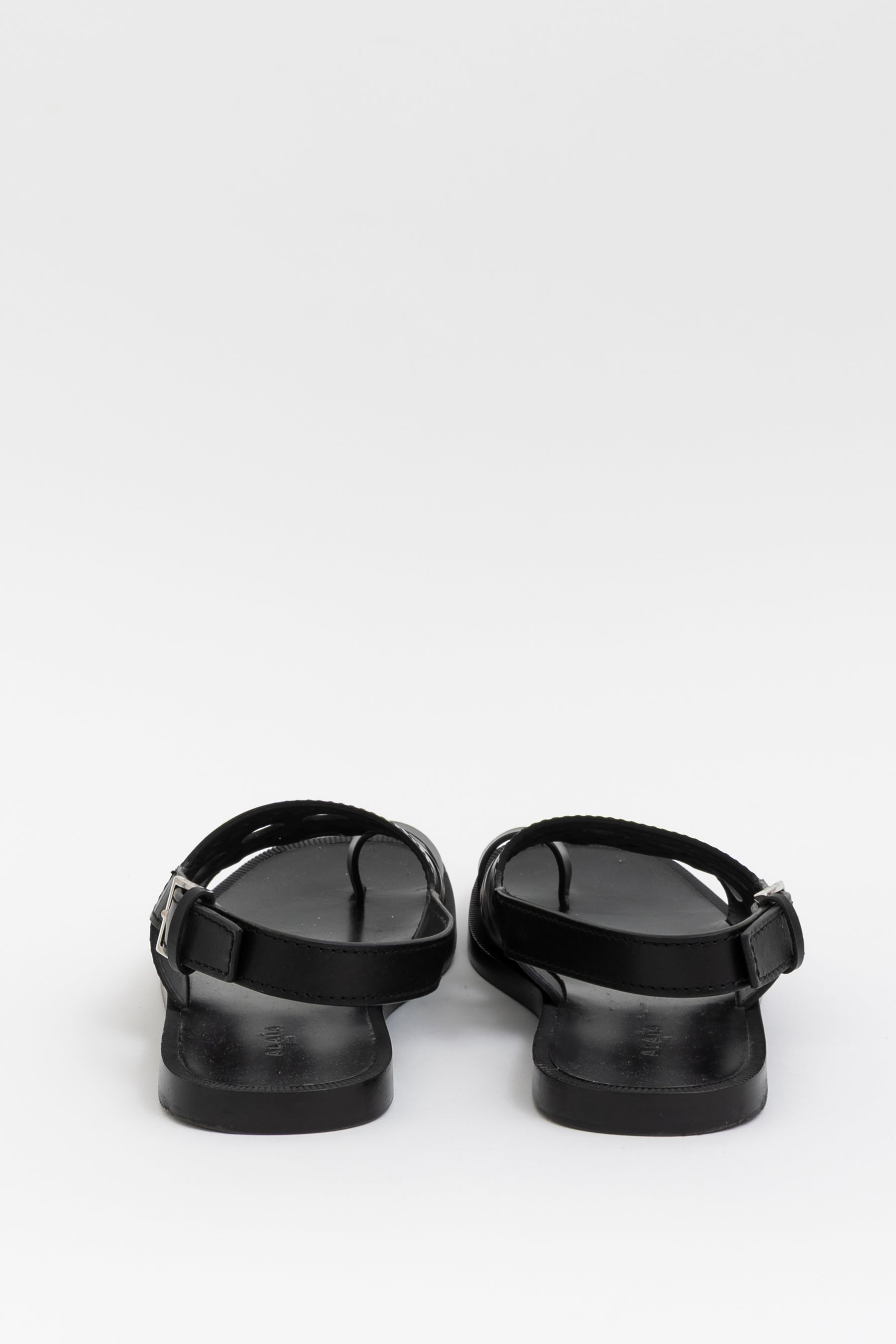 Laser-Cut Vienne Flat Slingback Sandals