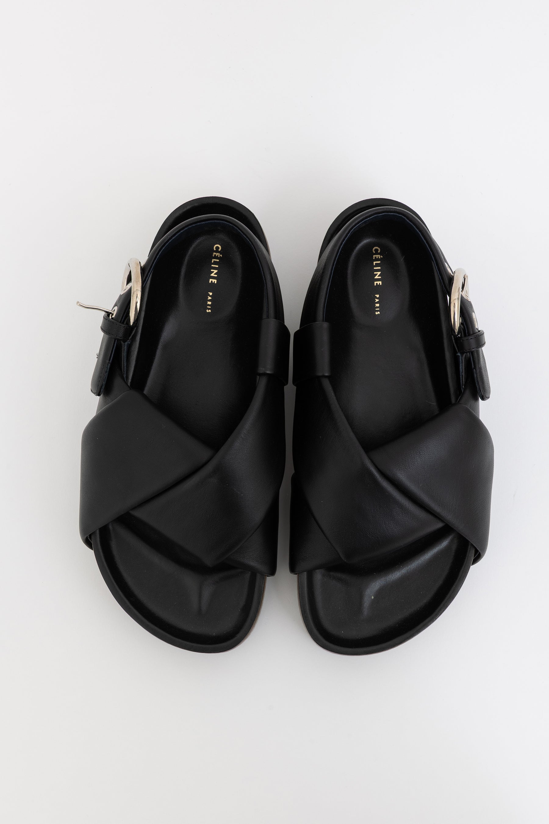 Twist Slingback Sandals