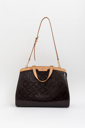 Amarante Monogram Vernis Brea GM Bag