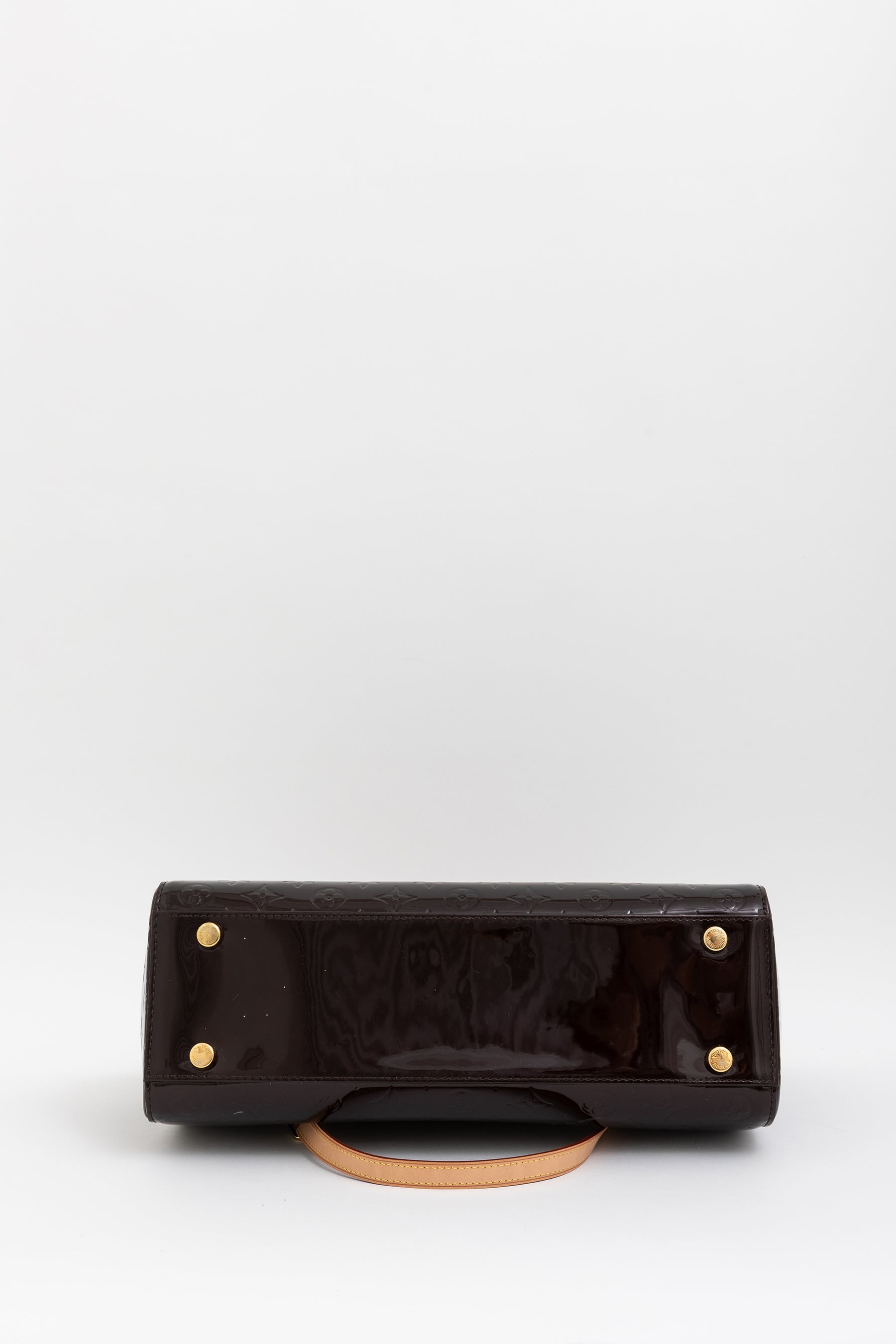 Amarante Monogram Vernis Brea GM Bag