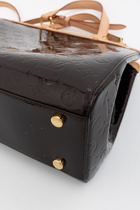 Amarante Monogram Vernis Brea GM Bag