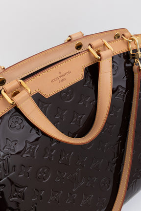 Amarante Monogram Vernis Brea GM Bag