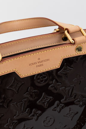 Amarante Monogram Vernis Brea GM Bag