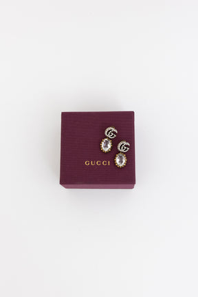 GG Crystal Drop Earrings