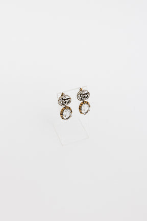 GG Crystal Drop Earrings