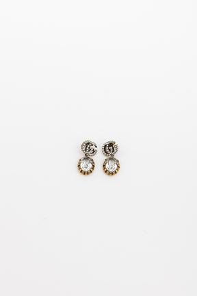 GG Crystal Drop Earrings