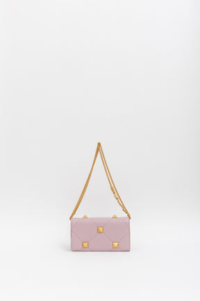 Roman Stud Wallet with Chain