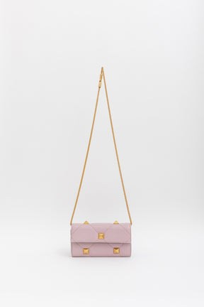 Roman Stud Wallet with Chain