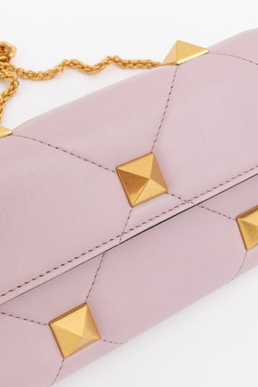 Roman Stud Wallet with Chain