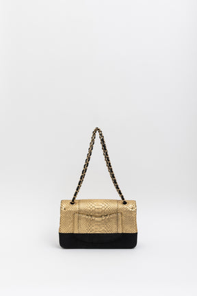 Python Double Flap Bag