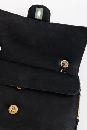 Python Double Flap Bag