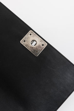 Chevron Quilted Medium Boy Bag