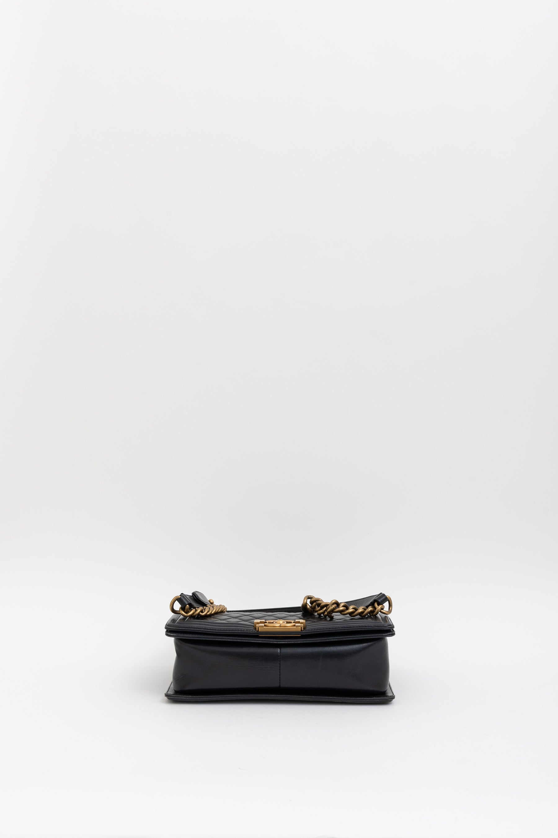 Diamond Quilted Medium Boy Bag