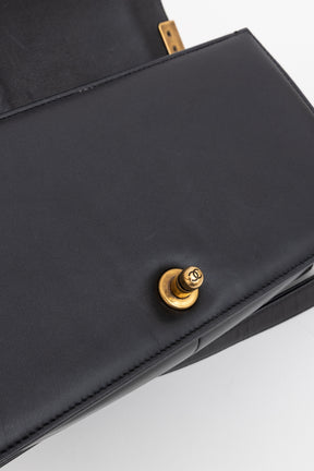 Diamond Quilted Medium Boy Bag