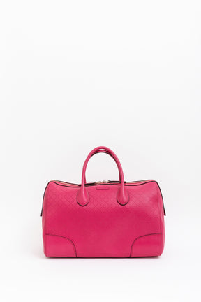 Bright Diamante Boston Bag