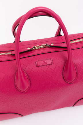 Bright Diamante Boston Bag