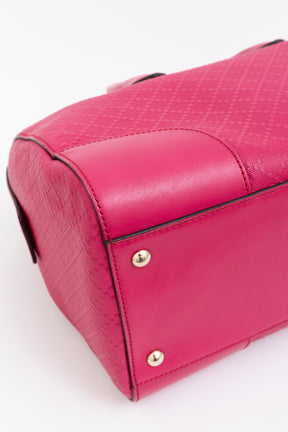 Bright Diamante Boston Bag